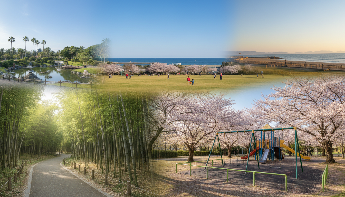 各公園の詳細情報とアクセス