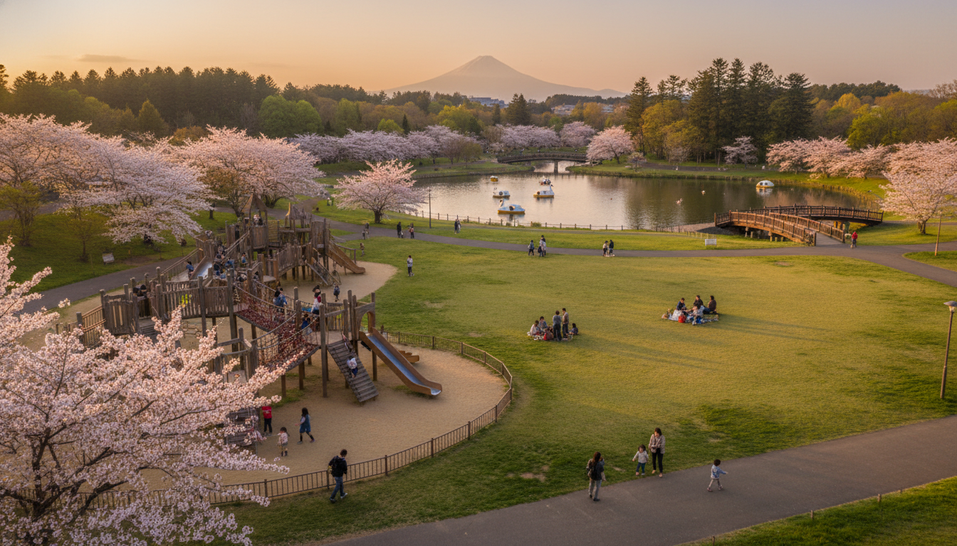 【大型公園】家族みんなで楽しめるおすすめスポット