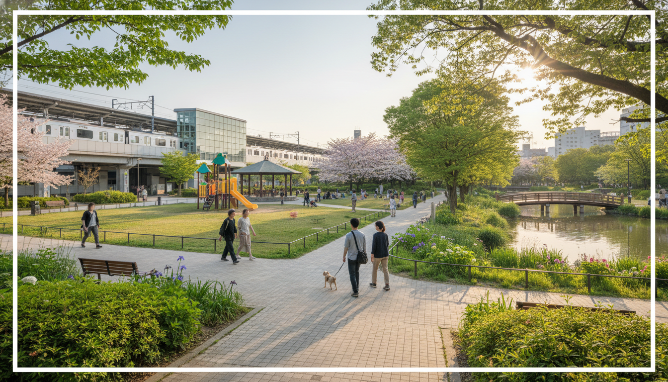 駅近で日常使いしやすい公園の魅力