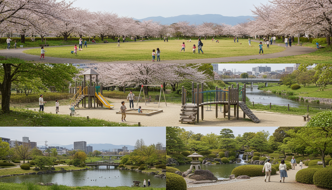 草加市の近くで行きやすい公園一覧