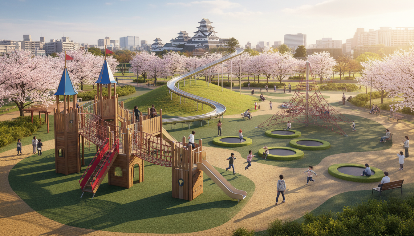 熊本市の大型遊具公園一覧比較