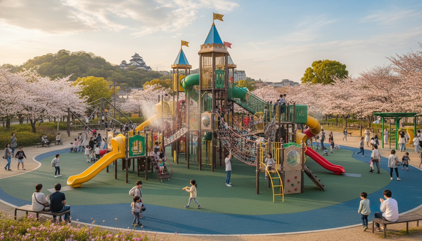 なぜ熊本市の大型遊具公園が人気なのか