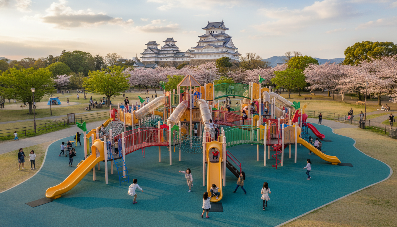 姫路市の大型遊具公園一覧