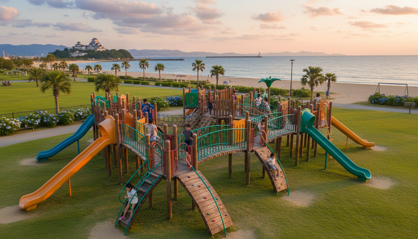 写真映え抜群の浜手緑地