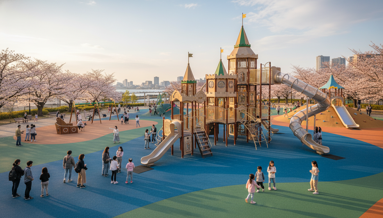 市川市の大型遊具公園が子連れに人気の理由