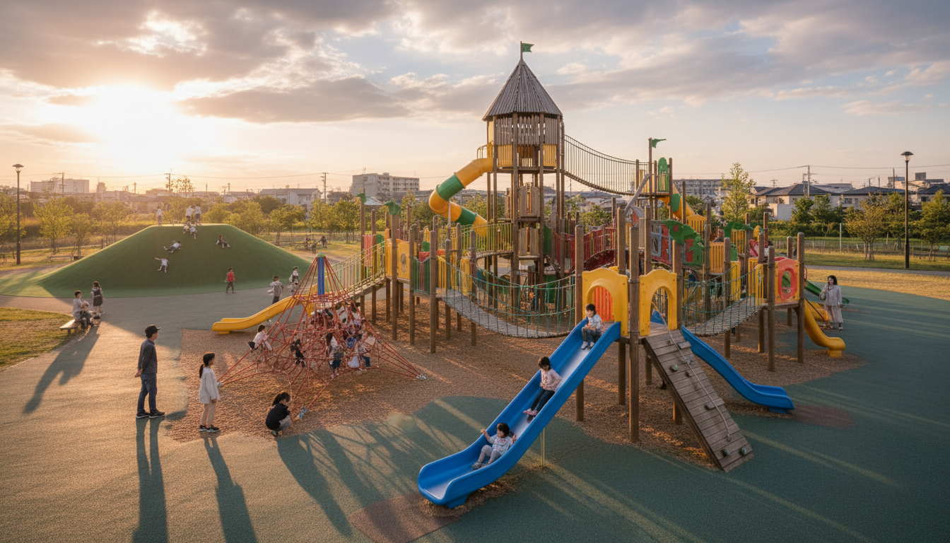 柏市の大型遊具公園が子連れに選ばれる理由