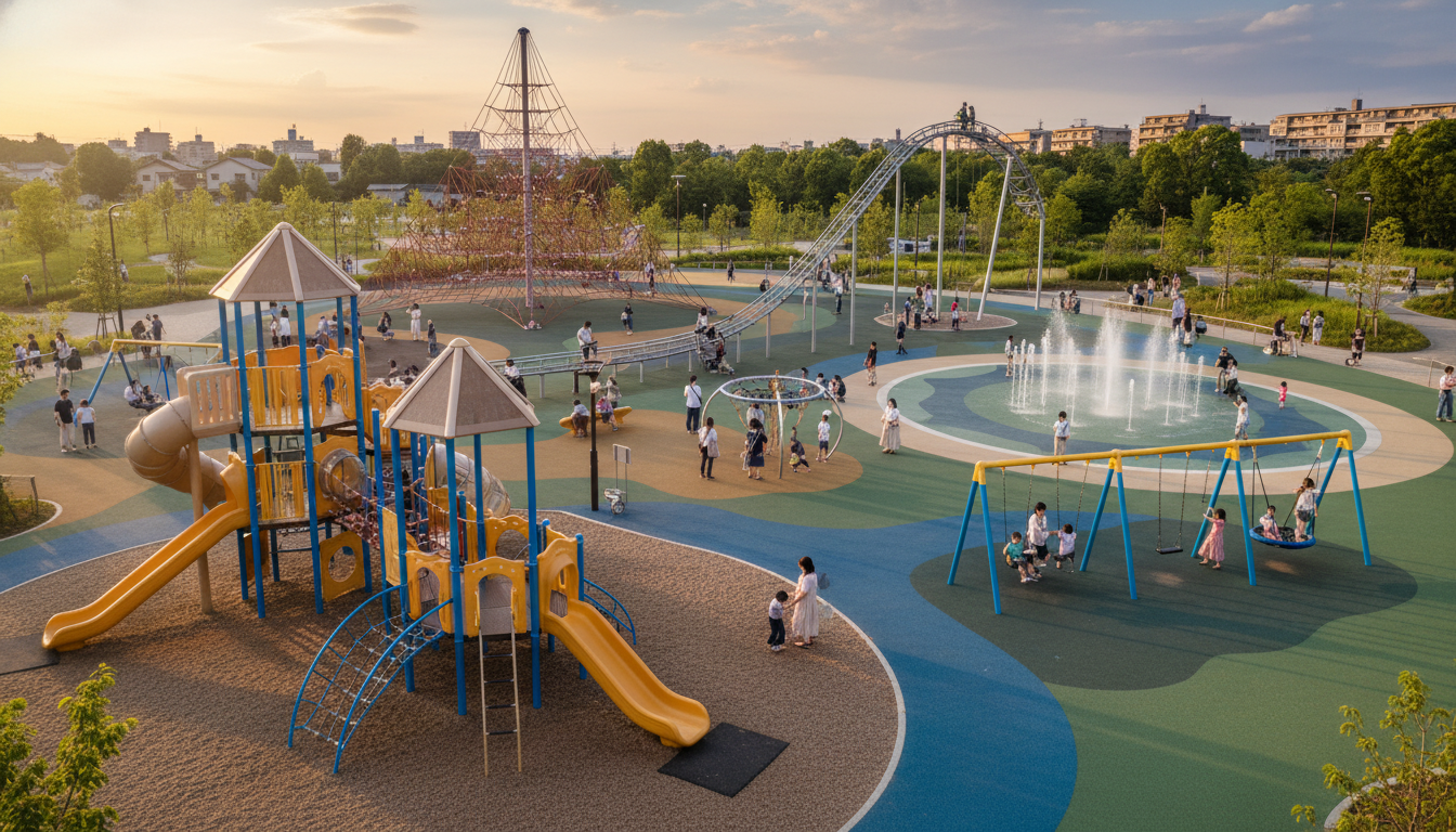 流山市の大型遊具公園ランキング