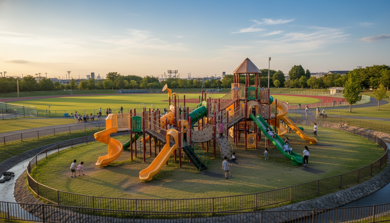 流山市総合運動公園が最強な理由