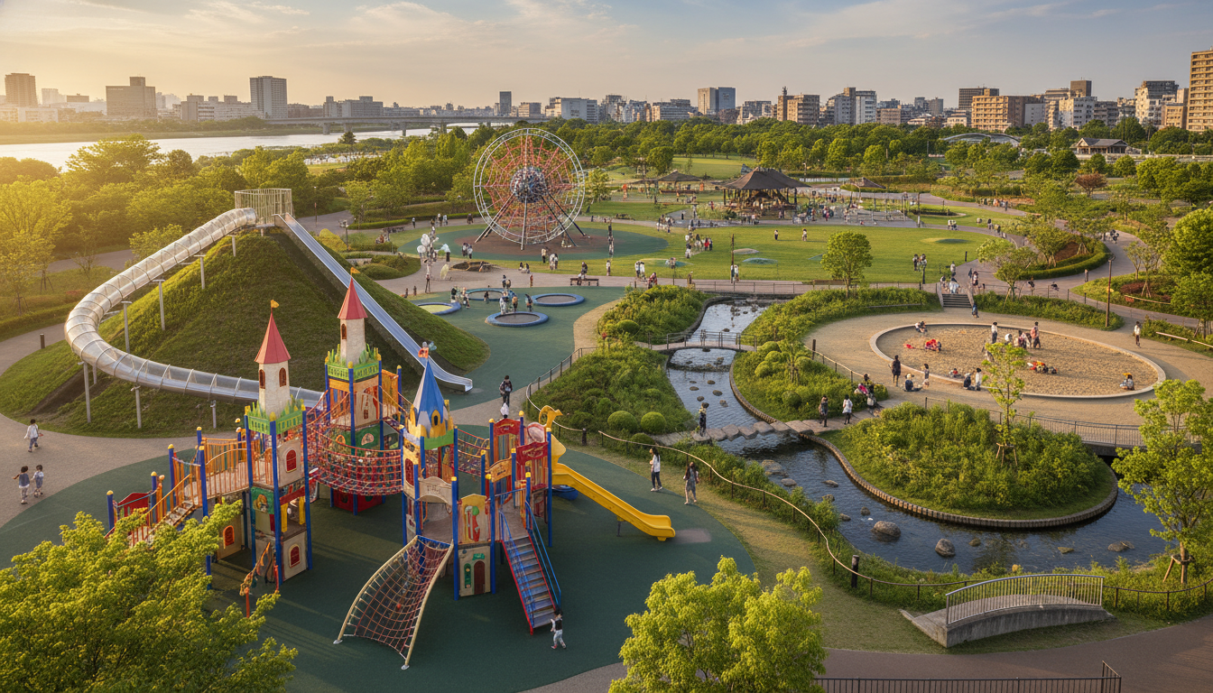 川口市の大型遊具公園一覧と比較