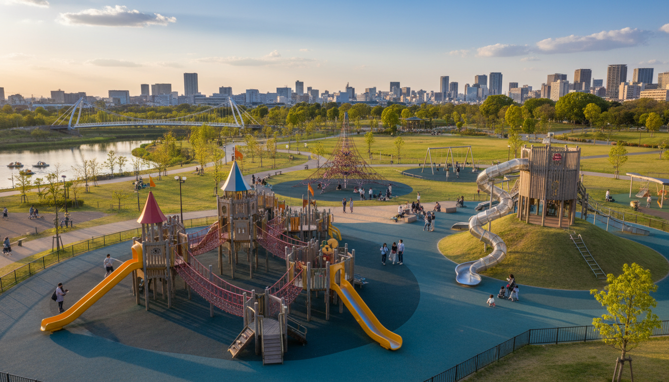 草加市の大型遊具公園一覧と特徴比較