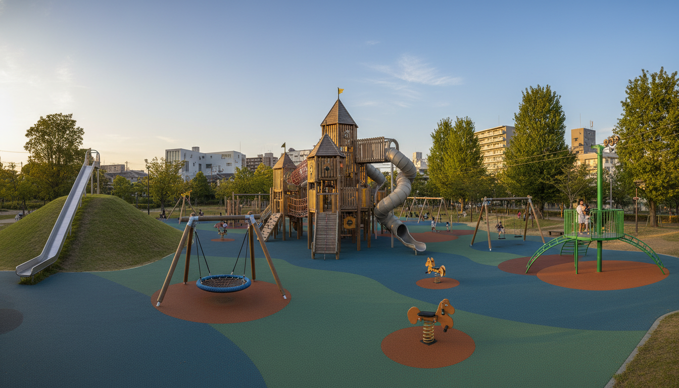 草加市で大型遊具が充実している理由