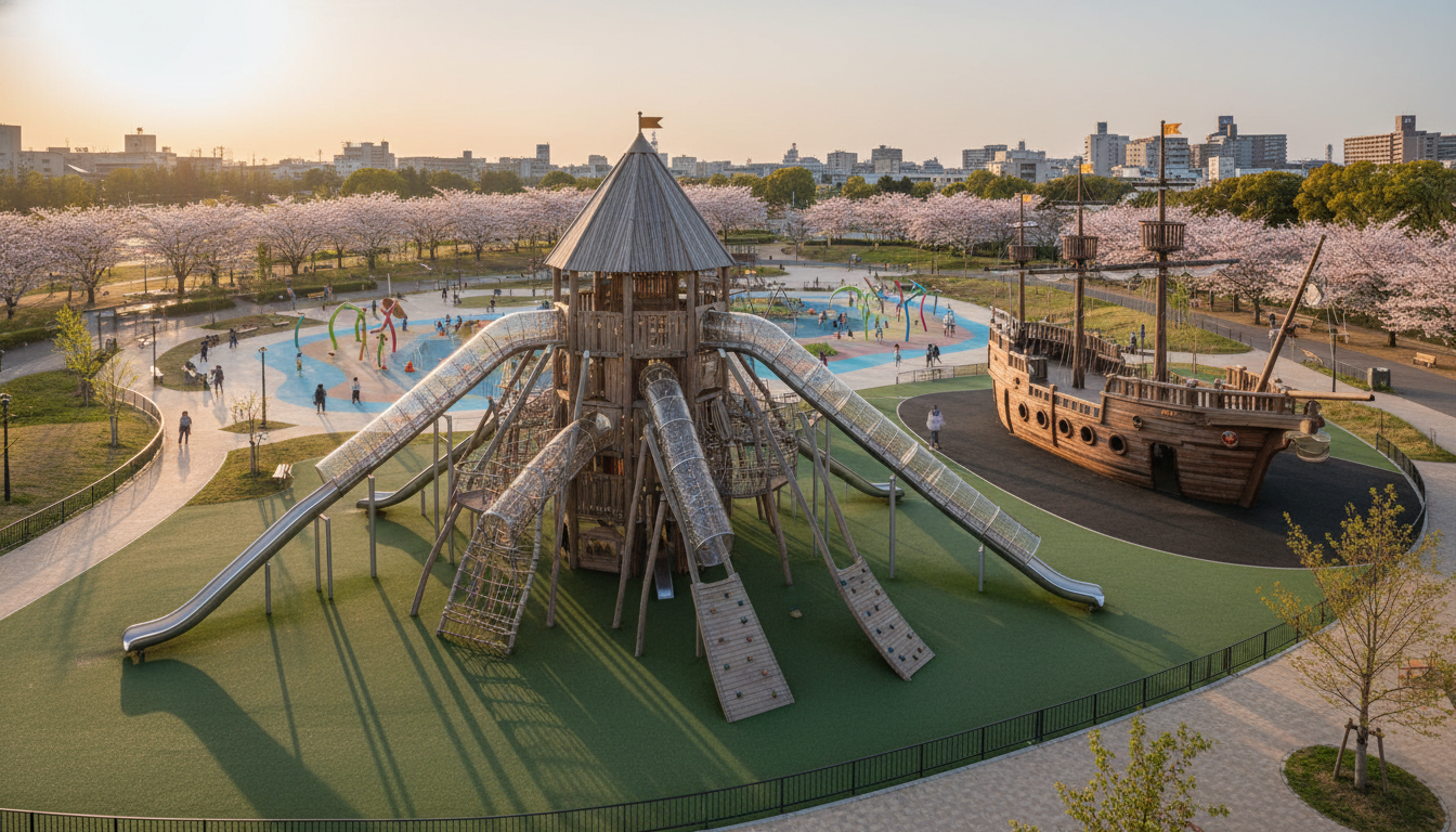 所沢市の大型遊具公園一覧