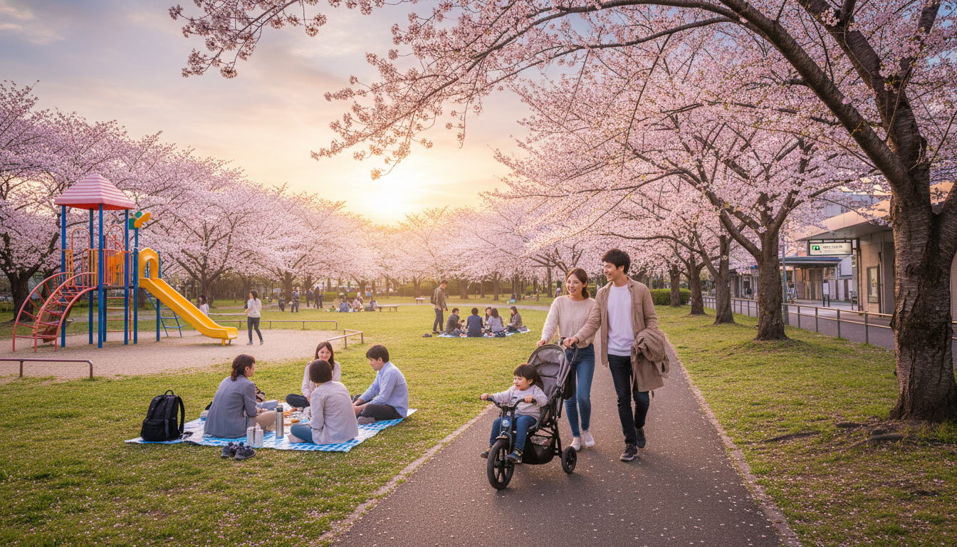 徒歩圏内で行ける！駅近公園の詳細