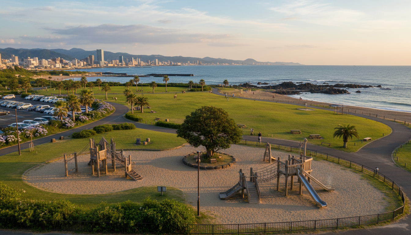 別府市の公園は自然・海浜型が中心