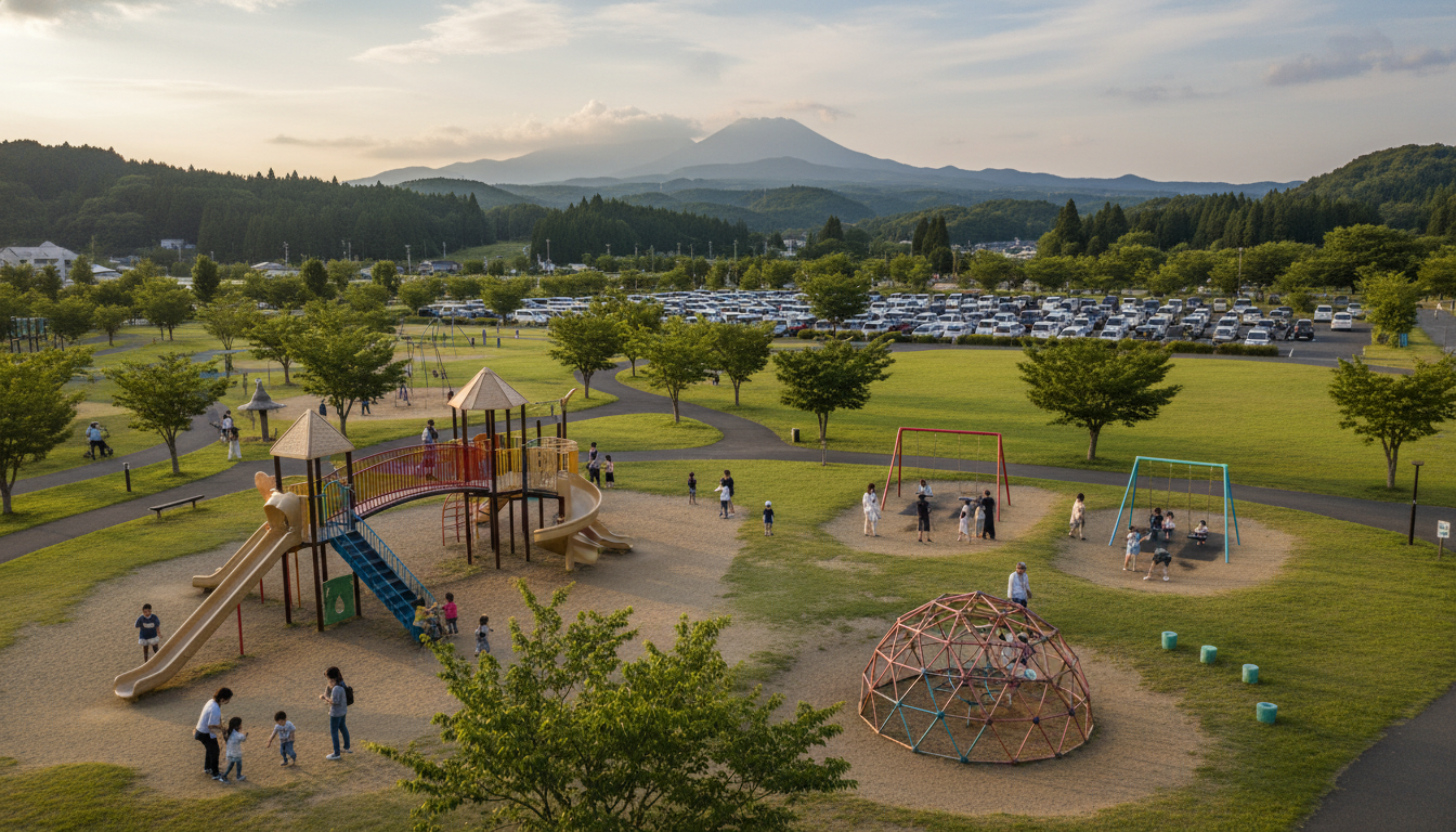 遊具が充実している公園一覧