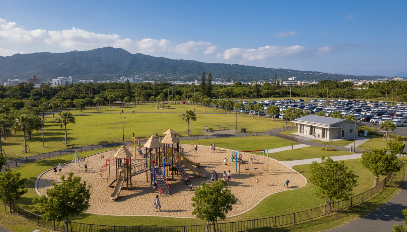 沖縄市でおすすめの大型公園