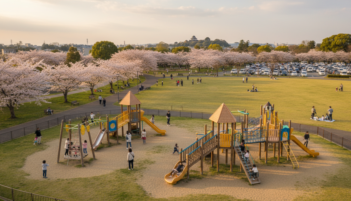 丸亀市でおすすめの大型公園