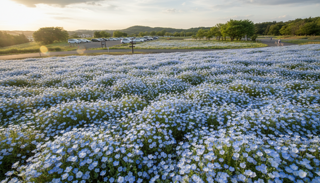 堺市でネモフィラが見られるおすすめ公園