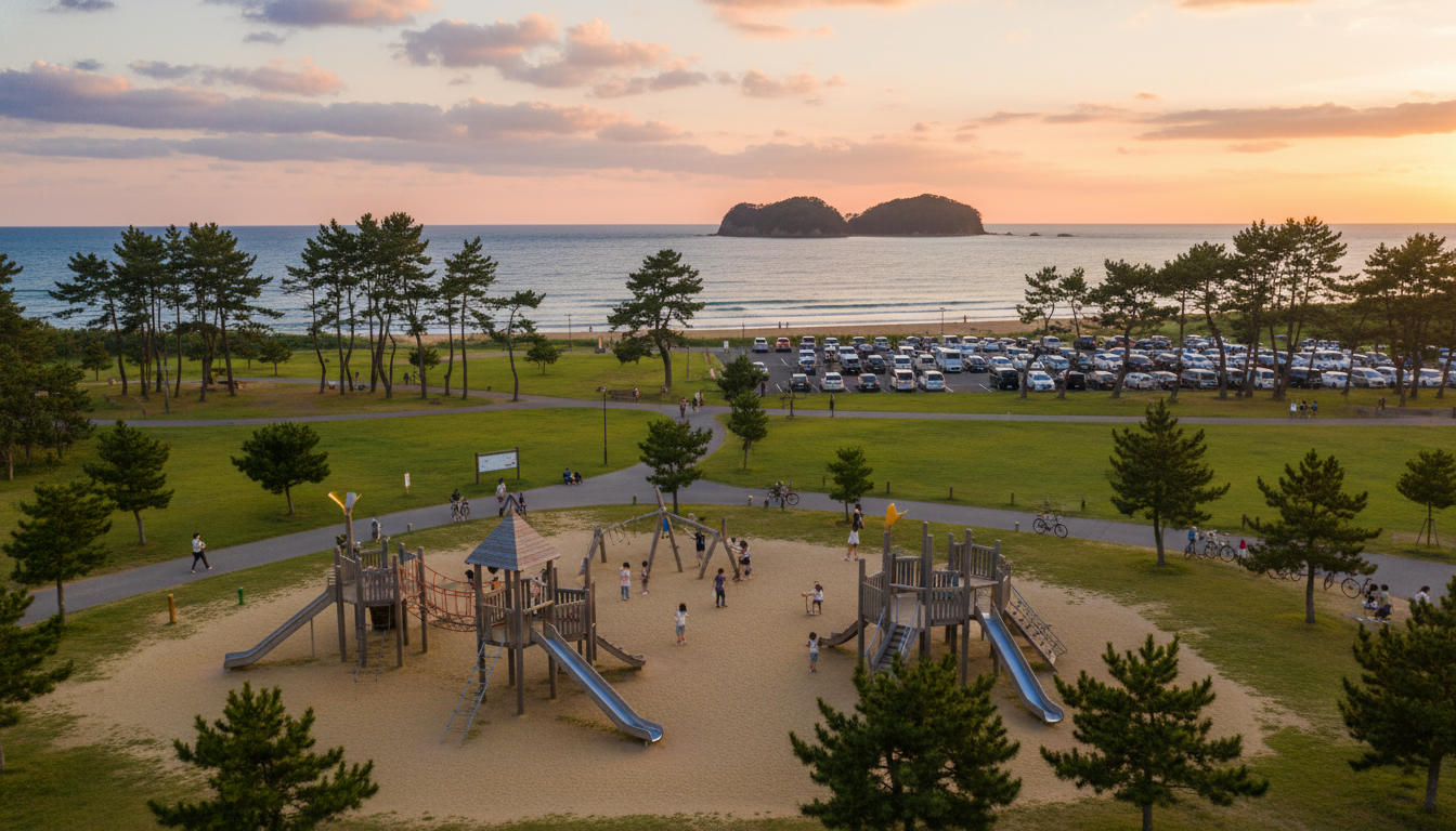 海と自然を楽しめる公園