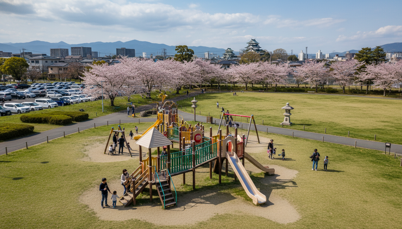 家族連れに一番人気!大垣公園の魅力