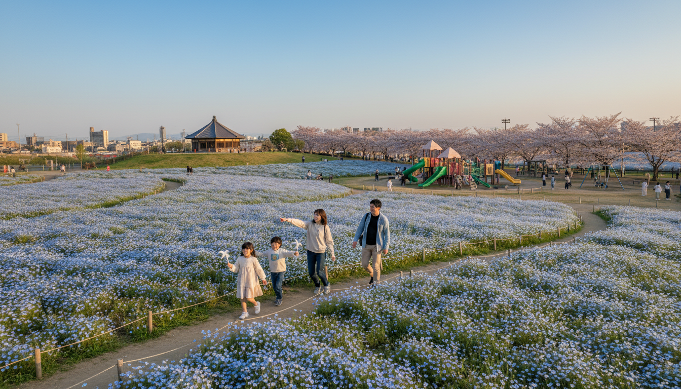 安城市のネモフィラ公園はどこにある?