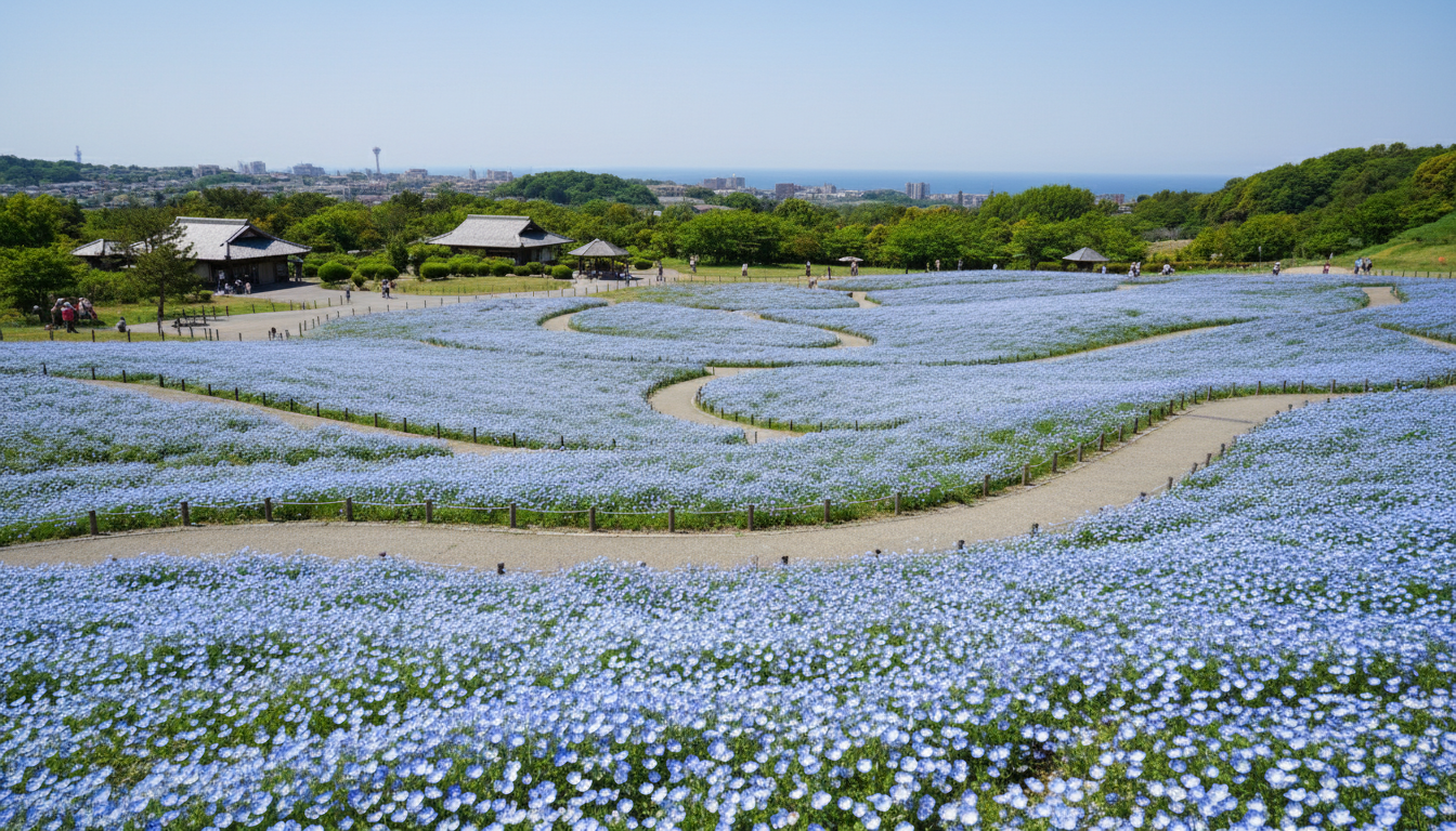 ネモフィラの見頃と開花時期