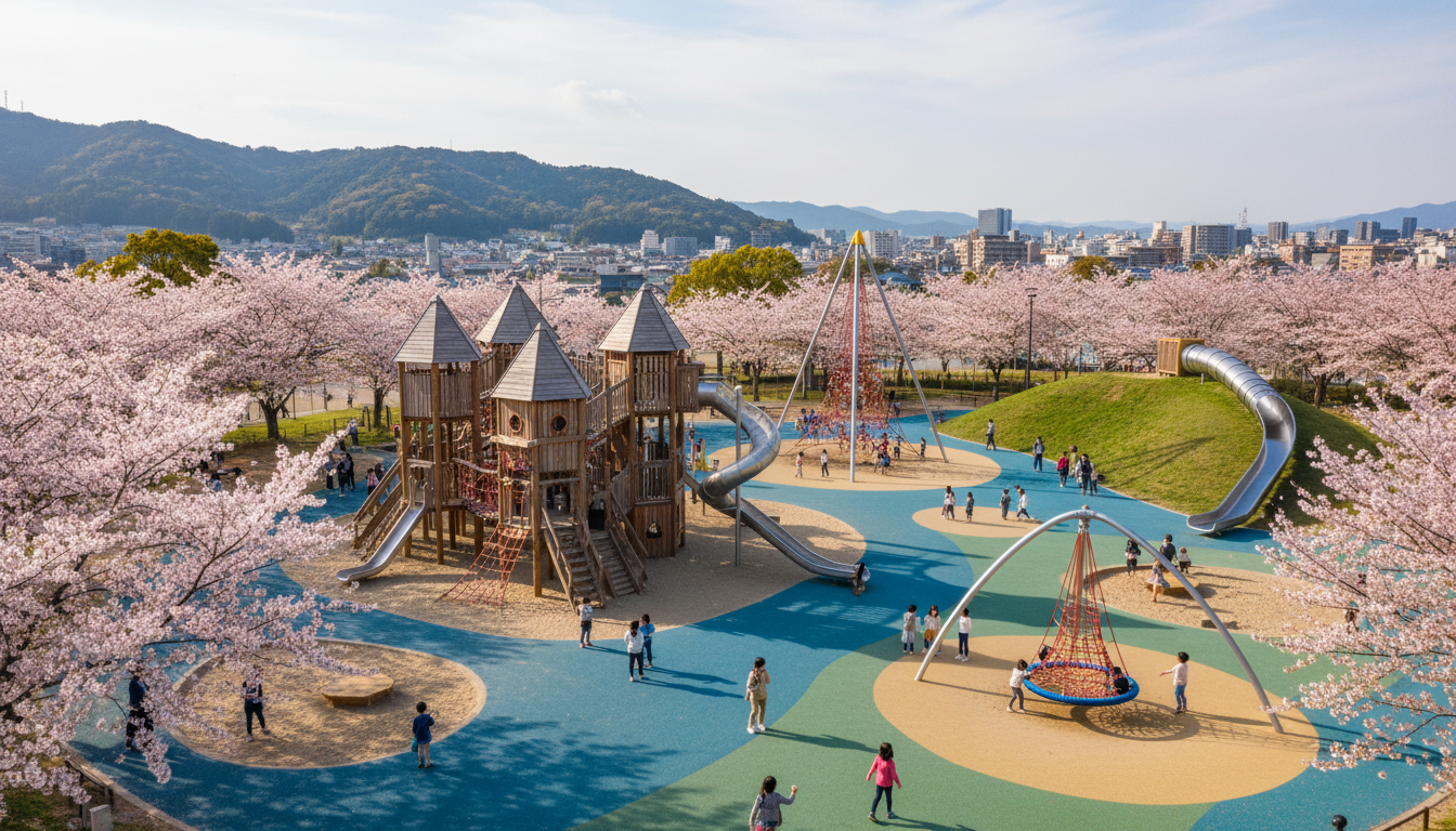 八王子市で大型遊具が楽しめる公園の詳細情報