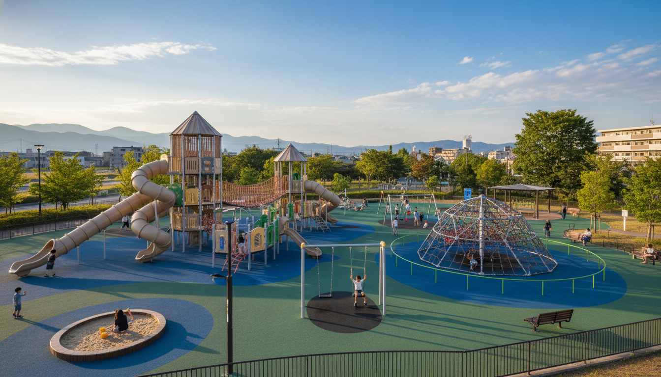 相模原市で大型遊具が充実している公園の詳細