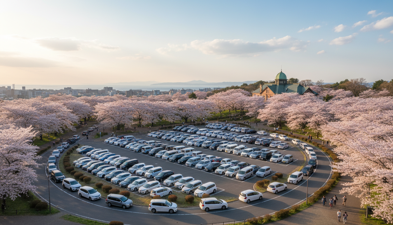 主要駐車場の詳細情報（台数・料金・混雑状況）