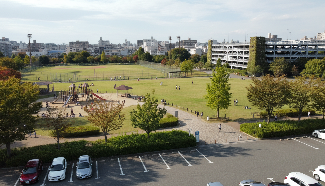 駐車場完備の公園が限られている理由