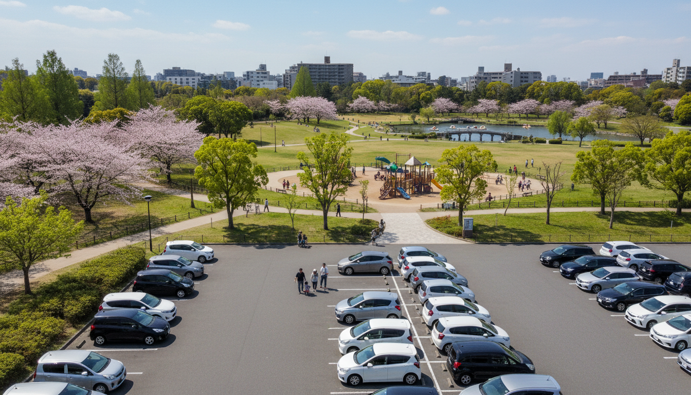 江戸川区で駐車場ありの人気公園一覧