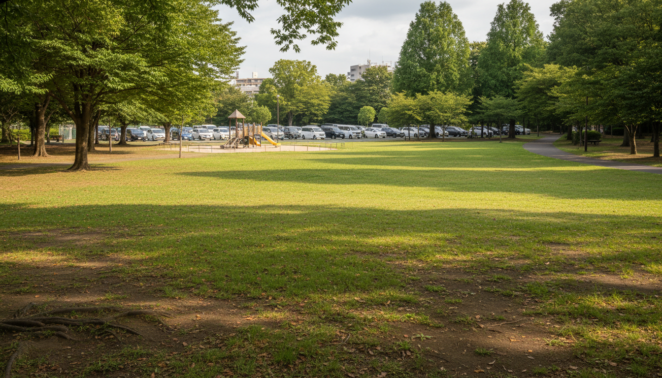 世田谷区の駐車場あり公園一覧
