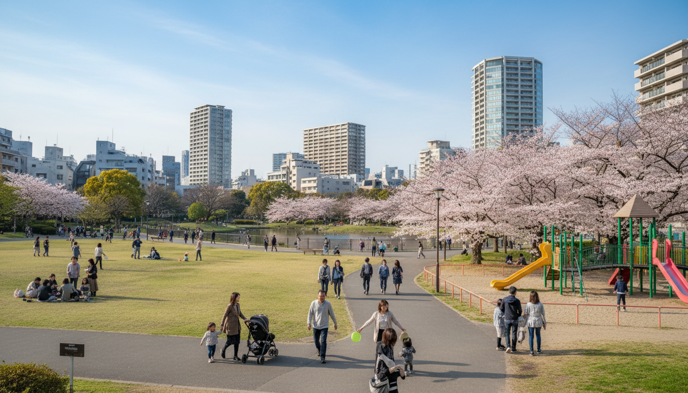 豊島区で今すぐ行ける近くの公園一覧