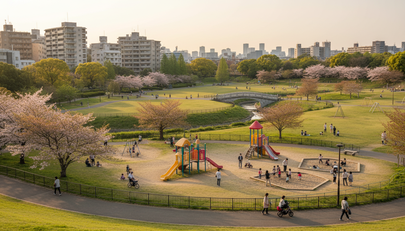 東京都北区の近くの公園一覧比較