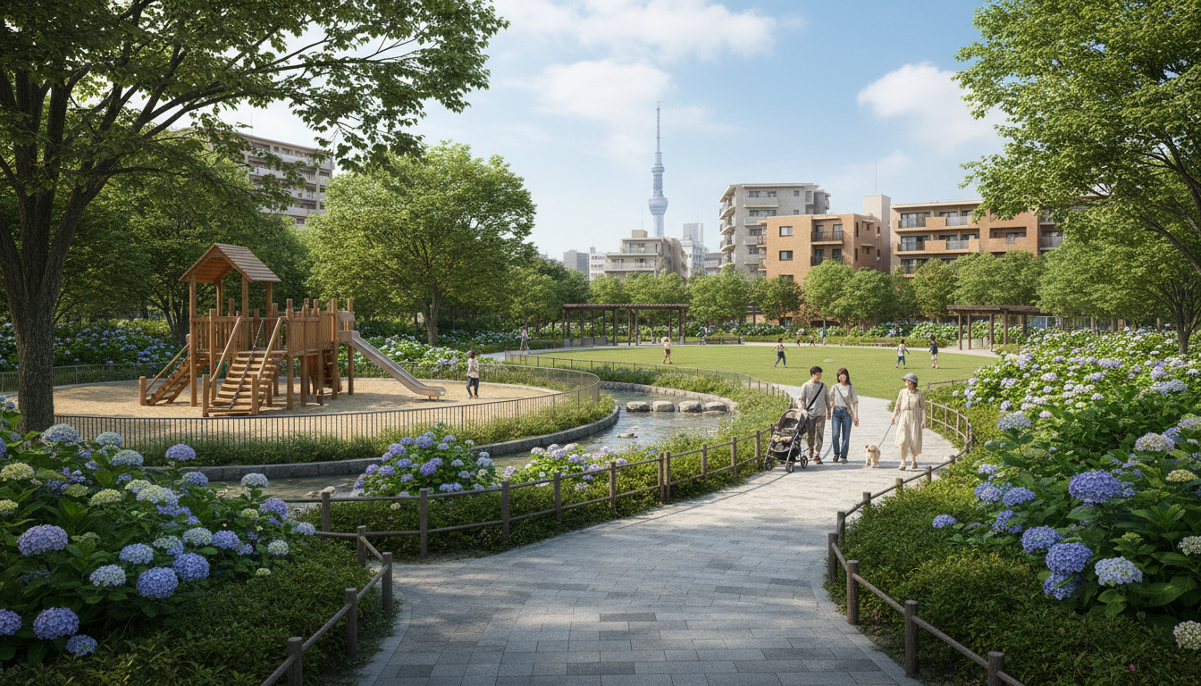 荒川区の近くの公園一覧