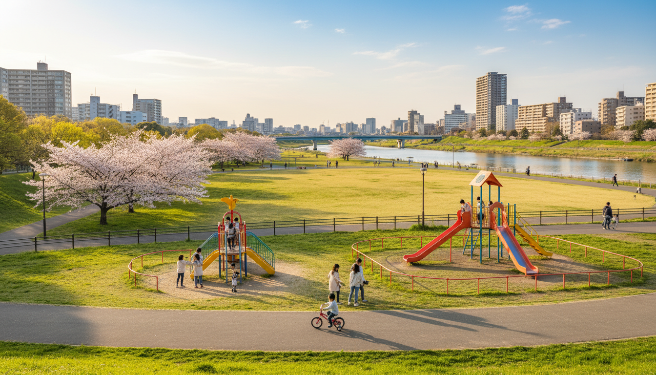 江戸川区の近くの公園おすすめ一覧比較