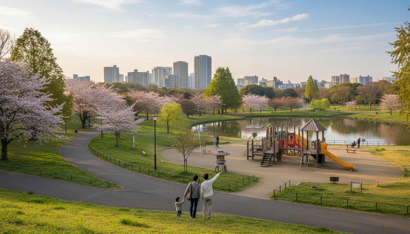 板橋区で近くの公園といえばここ!徒歩圏内のおすすめスポット