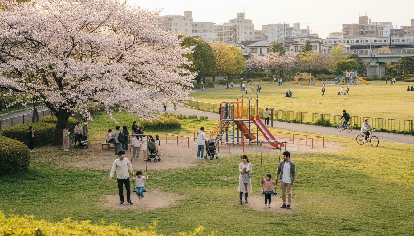 杉並区の近くの公園がファミリーに選ばれる理由
