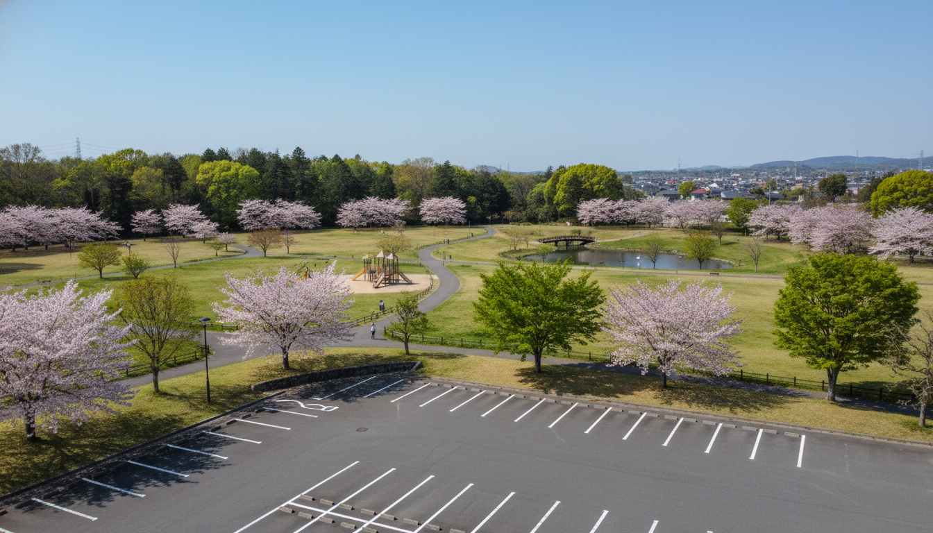 調布市の駐車場完備公園一覧