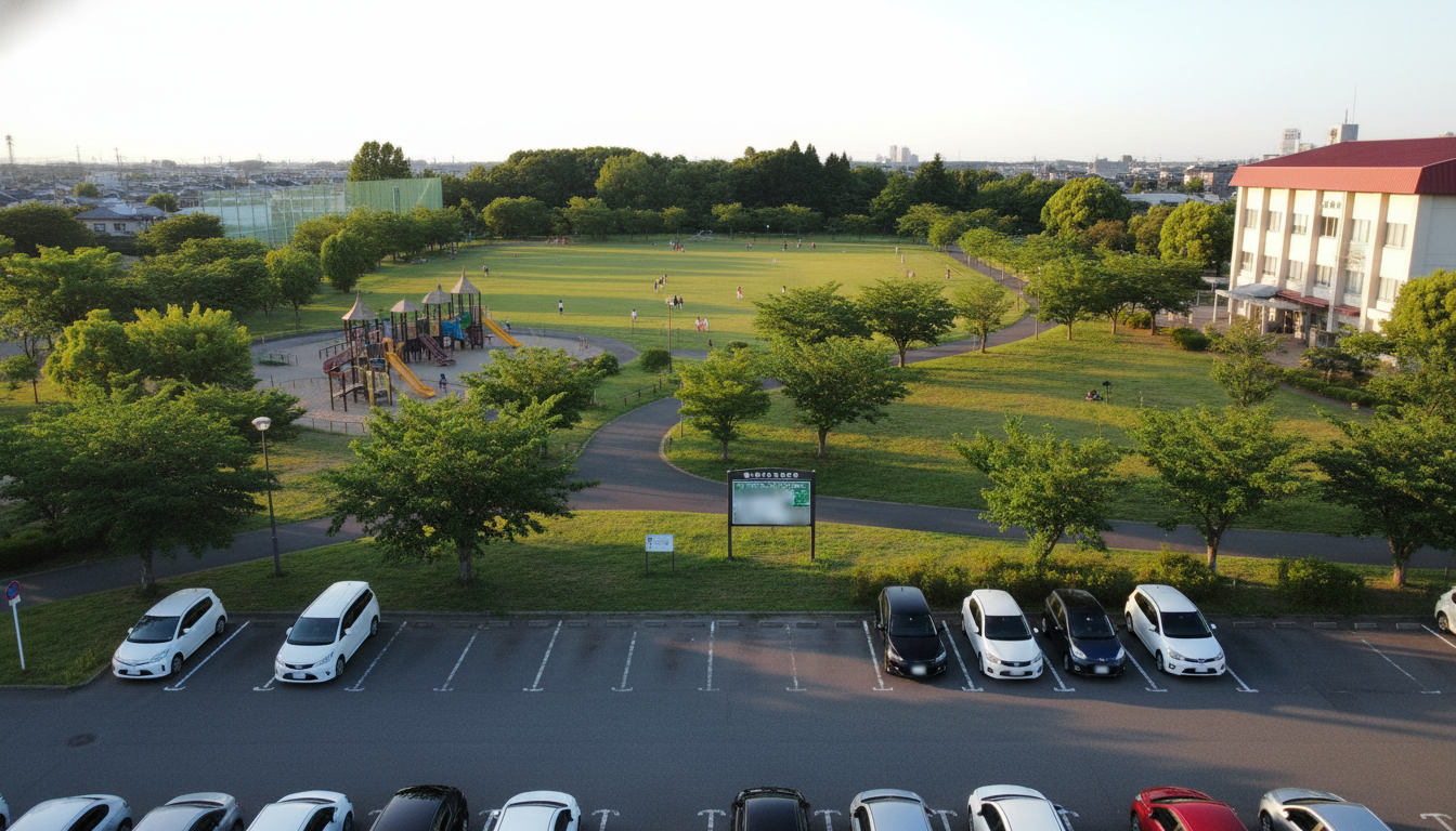 小平市で駐車場ありの公園といえば「小平市立中央公園」