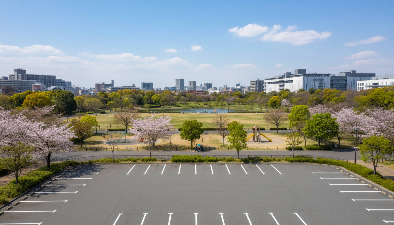 練馬区の駐車場あり公園一覧