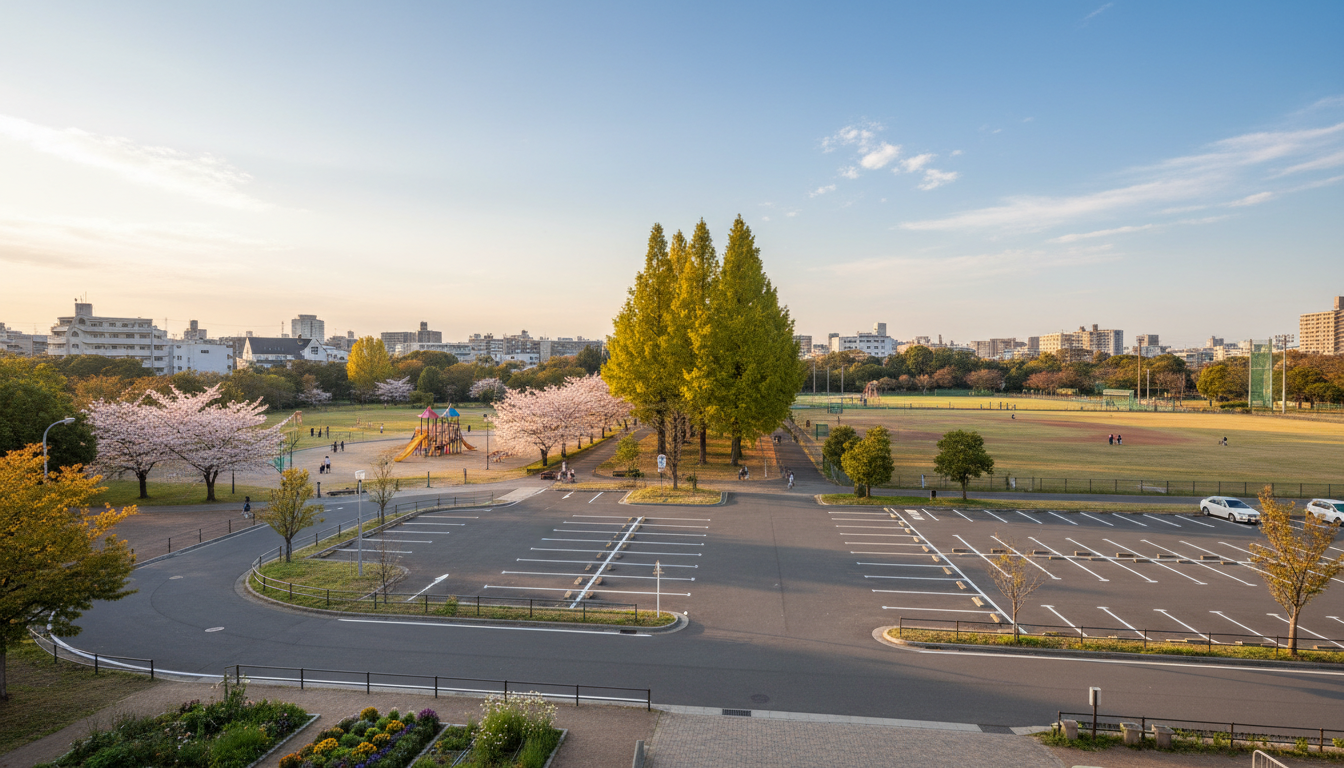 足立区の駐車場あり公園一覧