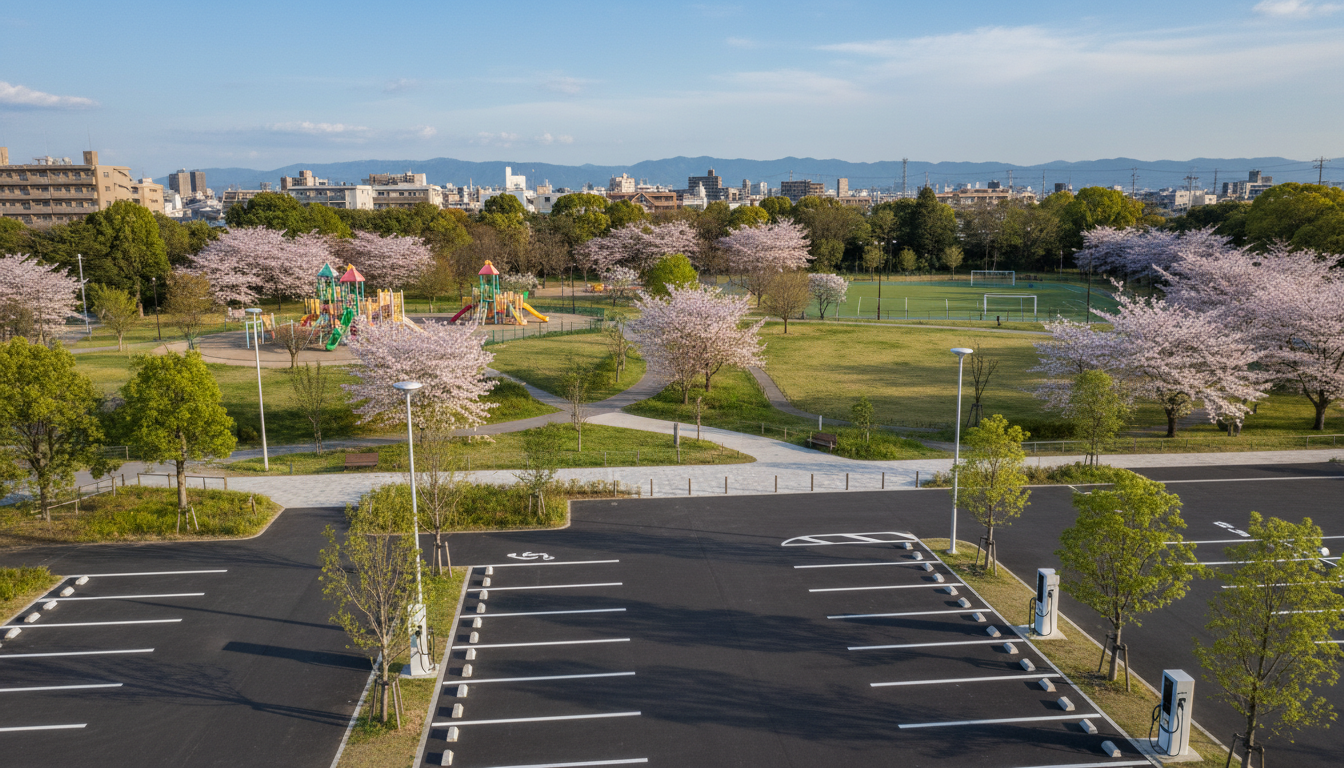 荒川区の駐車場あり公園一覧