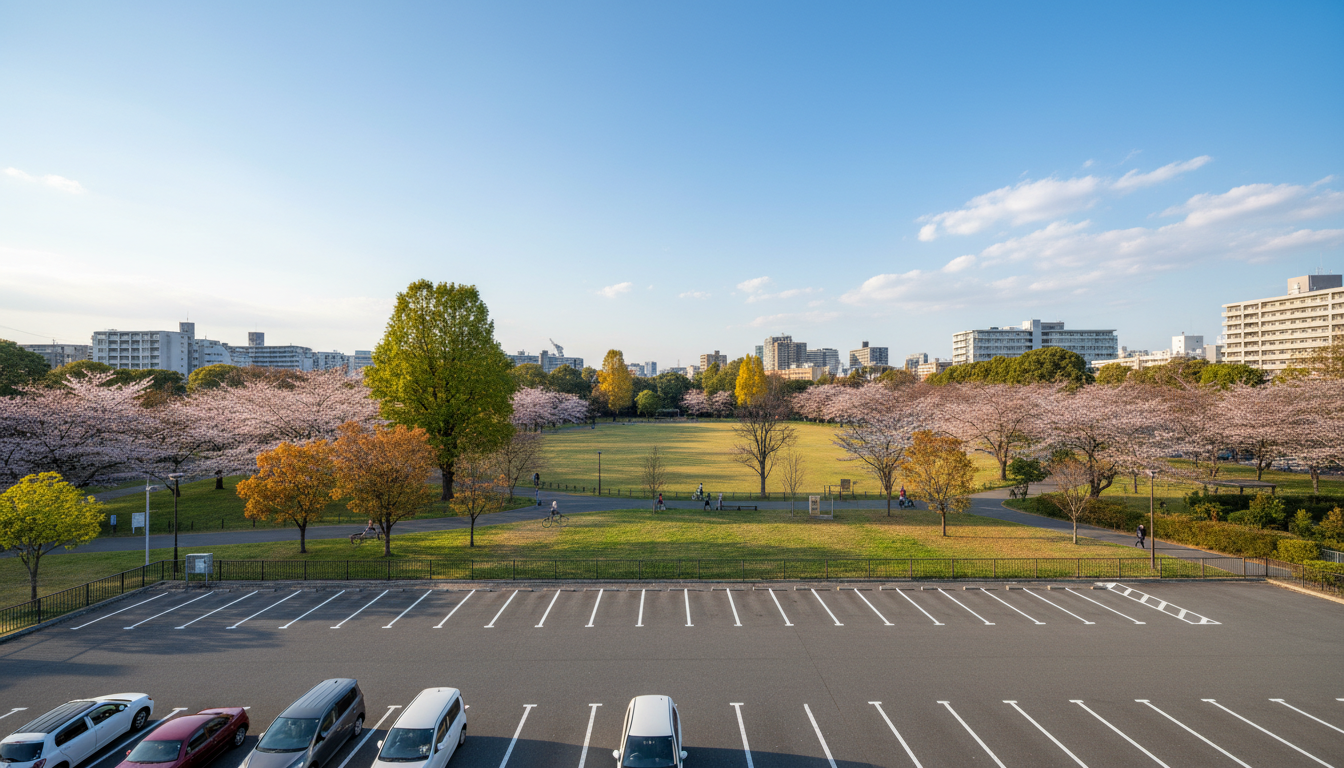 荒川区で駐車場ありの公園は主に3つ
