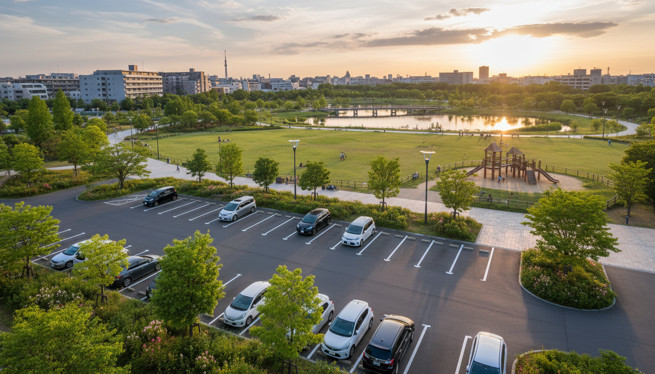 江東区で駐車場ありのおすすめ公園