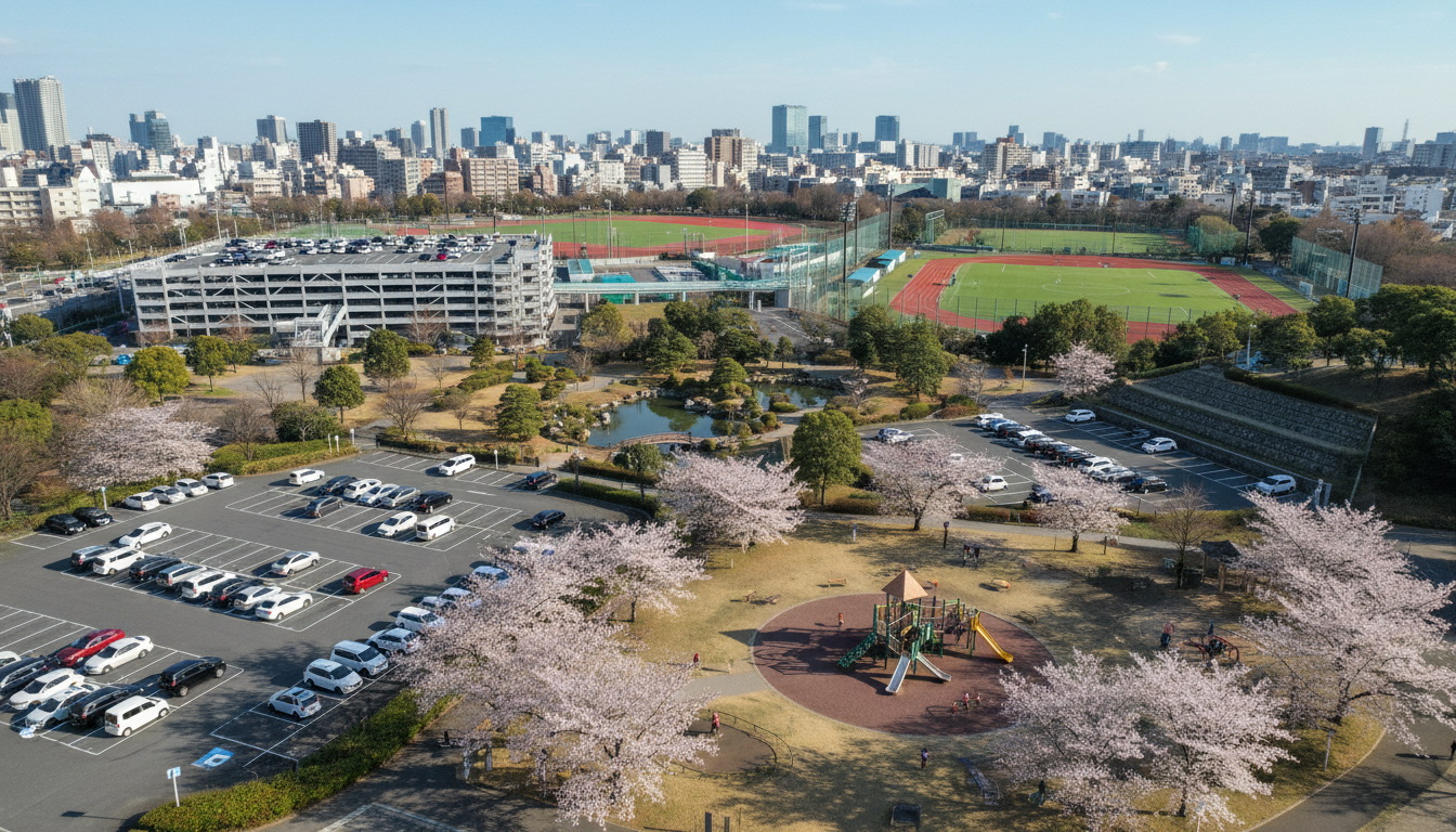 品川区で駐車場ありの公園3選