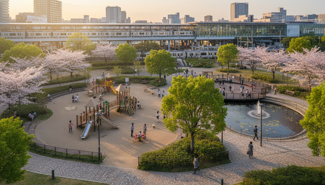 駅近で今すぐ行ける公園の詳細