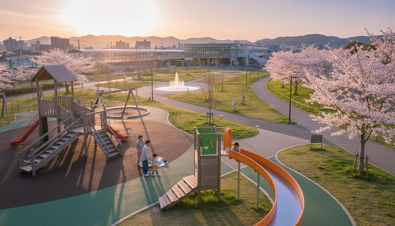徒歩圏内で気軽に行ける駅近公園