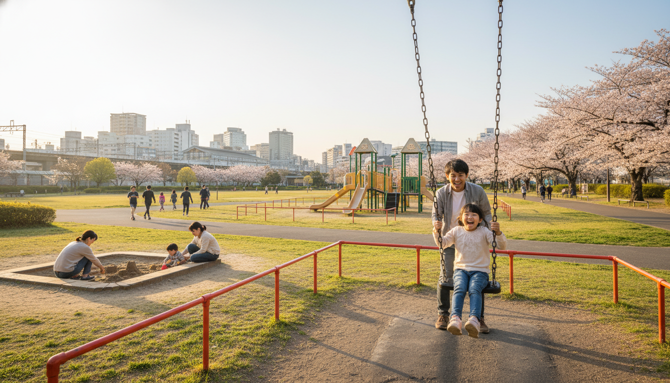 三鷹駅から近い！徒歩圏内の公園