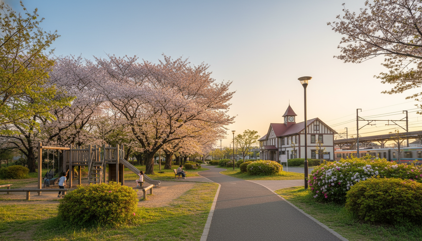 駅から徒歩5分以内の公園詳細